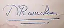 NTR's signature