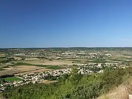 A general view of Saint-Dionisy