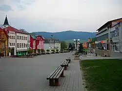 Hviezdoslav Square in Námestovo