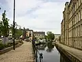 Huddersfield Narrow Canal Towpath at Slaithwaite