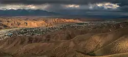 Overlook of Naryn from the south