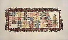 Paracas textile, 100-300 C.E., Brooklyn Museum, Brooklyn.