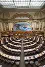 The chamber of the National Council (and of the United Federal Assembly)