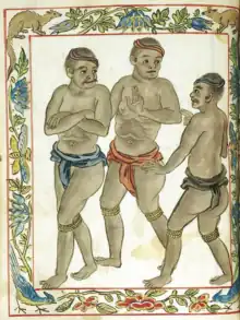 Native Visayan uripon (slaves) adorned with gold.