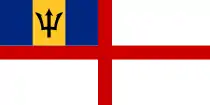 Naval Ensign of Barbados