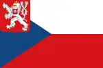 Naval Ensign of Czechoslovakia.(1930–1955)