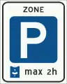 E10: Entrance to controlled parking zone