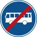 F14: End of bus lane