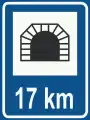 L13: Model sign traffic tunnel