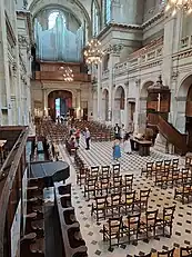 The nave and the grand organ