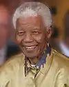 Nelson Mandela (LLB; Hon. DSc Econ 1996), Father of the Nation for South Africa