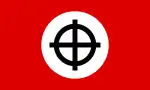 Neo-nazi Celtic cross flag