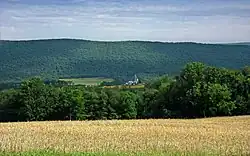 Nescopeck Mountain in Main Township