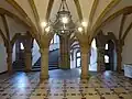 New Town Hall Munich, Spiral Stairs ("Treppe der Lebensalter"), Interior