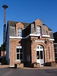 The town hall in Neuf-Mesnil