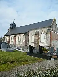 The church in Neuillly-le-Dien