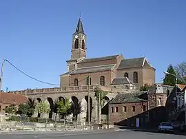 The church in Neuvilly