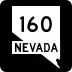 State Route 160 marker