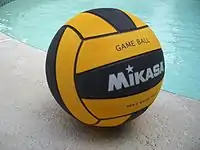 Water polo game ball