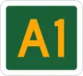 Alphanumeric route shield (used in the Australian Capital Territory)