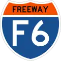 Freeway route shield (used in New South Wales)