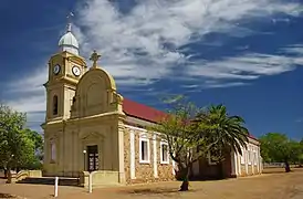 Abbey Church, contains the tomb of Dom Rosendo Salvado