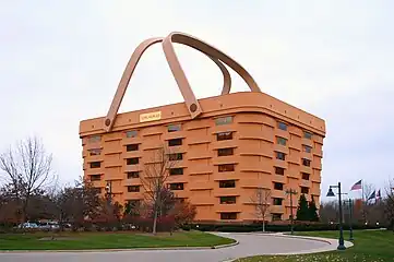 Irony – Headquarter of The Longaberger Company, Newark, Ohio, US, by NBBJ (1997)