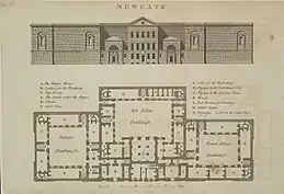 Newgate Gaol, London, demolished