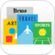 The Apple Newsstand logo