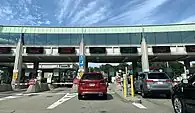 The border station to enter Canada after crossing the bridge from the US