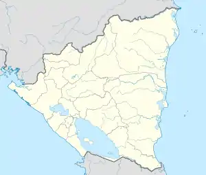 Rivas is located in Nicaragua