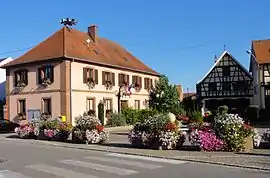 The town hall in Niederschaeffolsheim