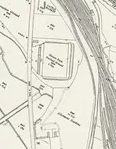 An Ordnance Survey map