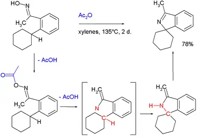 Synthesis of cyclic and spiro-fused imines