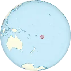 Location of Niue