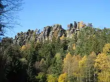 The Nonnenfelsen (Nun's Rock)