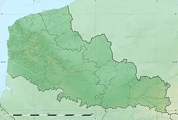 Battle of Tourcoing is located in Nord-Pas-de-Calais