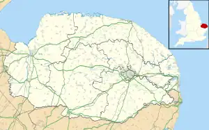 Old Catton is located in Norfolk