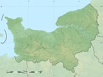 Battle of Verneuil is located in Normandy