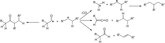 Norrish type I reaction