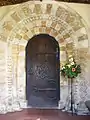 Norman north door of St Michael's parish church