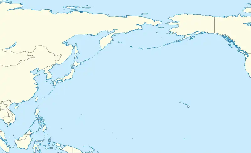 CJU/RKPC is located in North Pacific