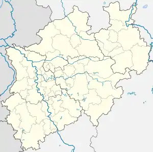 Bonn  is located in North Rhine-Westphalia