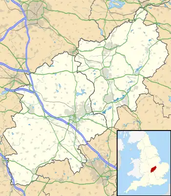 Althorp is located in Northamptonshire