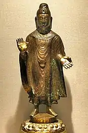 A Chinese Northern Wei Buddha  Maitreya, 443 CE