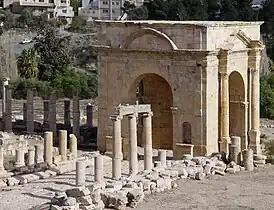 Northern Tetrapylon, Jerash