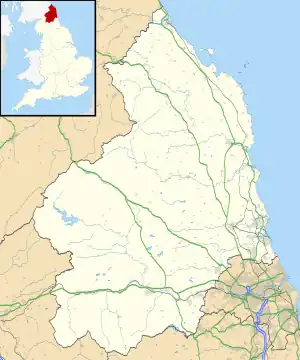 Shilbottle is located in Northumberland