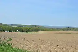 Countryside east of Rossiter