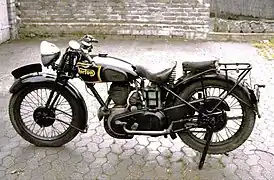 Civilianised version of 1943/44 military Norton, model WD16H