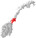 Nord-Trøndelag within Norway